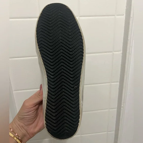 Golden Goose Super-Star Python Sneakers Blue Glitter Heel - Size 38 - Picture 3 of 14